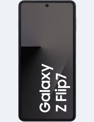 Samsung Galaxy Z Flip7 in Schwarz