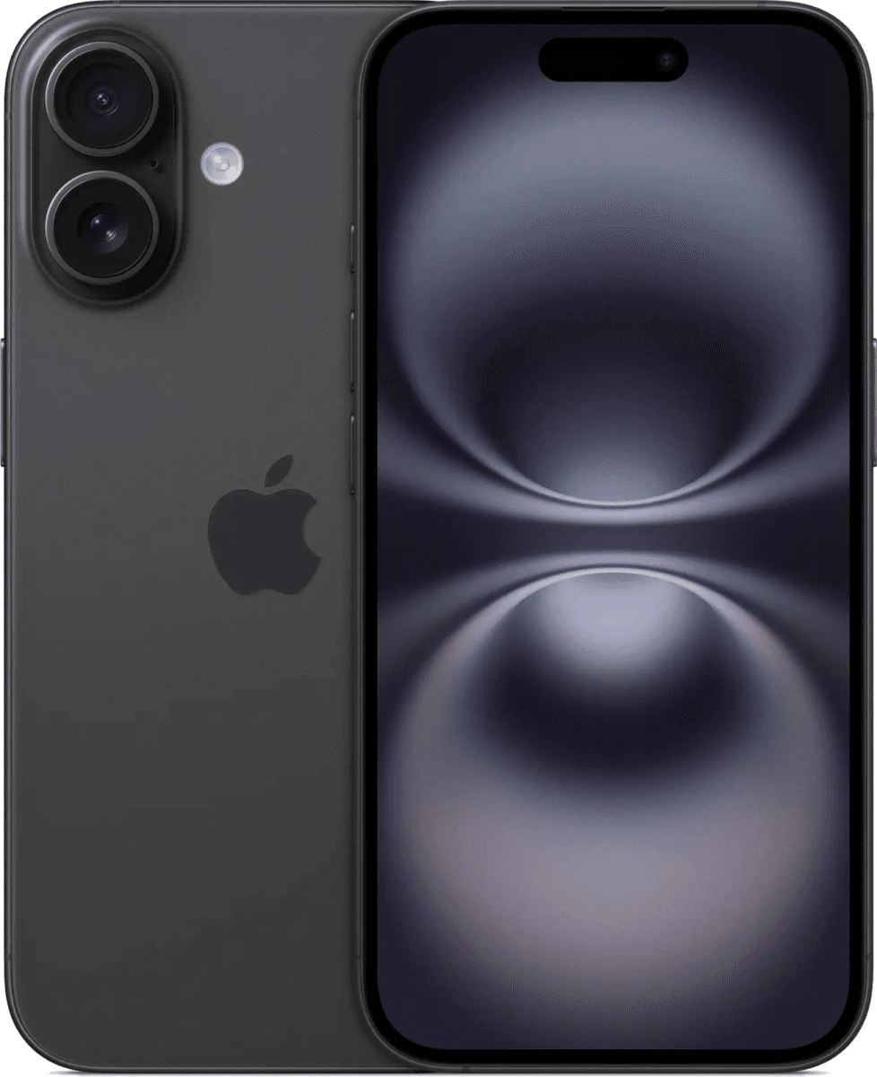 Apple iPhone 16 in Schwarz