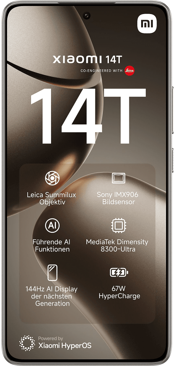 Xiaomi 14T in Titan Gray