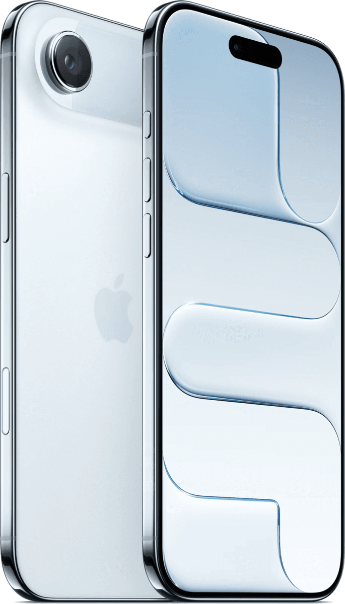 Apple iPhone Air in Himmelblau